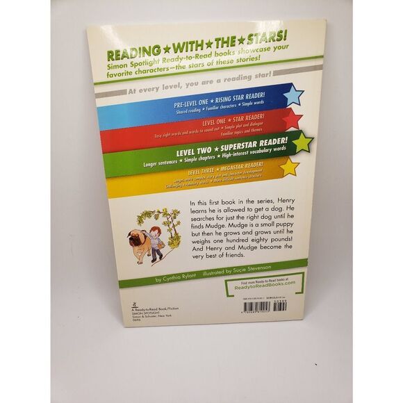 Henry and Mudge the first book paperback - Picture 2 of 3